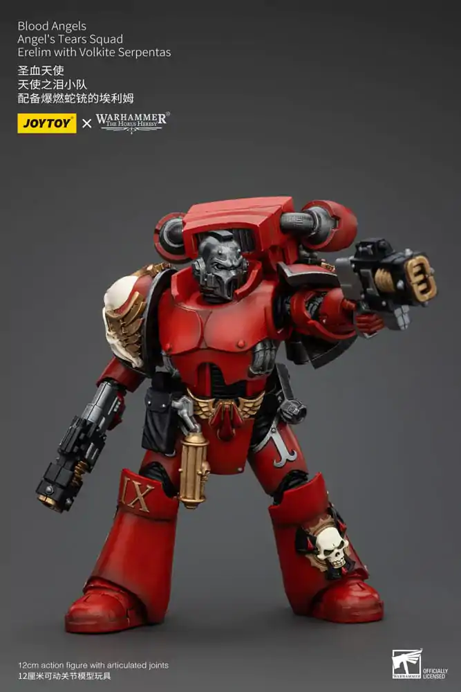 Warhammer The Horus Heresy Action Figure 1/18 Blood Angels Angel's Tears SquadErelim with Volkite Serpentas 12 cm termékfotó