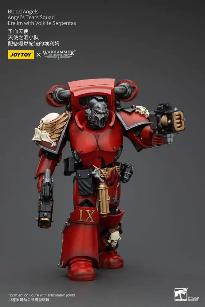 Warhammer The Horus Heresy Action Figure 1/18 Blood Angels Angel's Tears SquadErelim with Volkite Serpentas 12 cm termékfotó