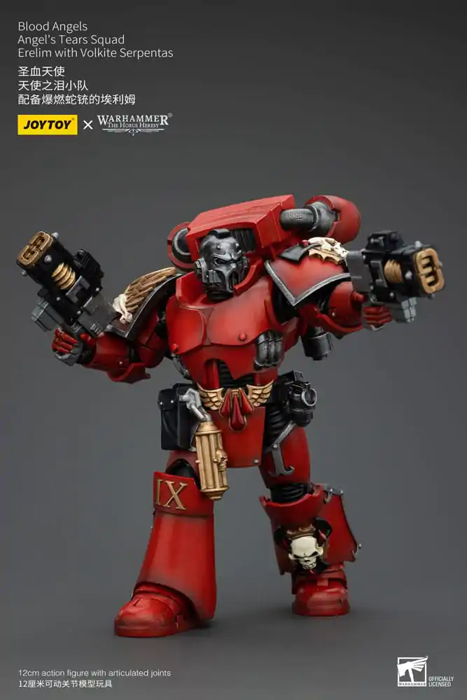 Warhammer The Horus Heresy Action Figure 1/18 Blood Angels Angel's Tears SquadErelim with Volkite Serpentas 12 cm termékfotó