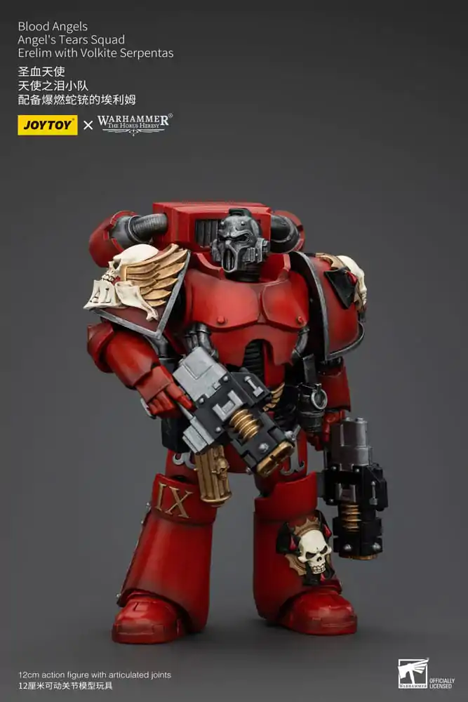 Warhammer The Horus Heresy Action Figure 1/18 Blood Angels Angel's Tears SquadErelim with Volkite Serpentas 12 cm termékfotó