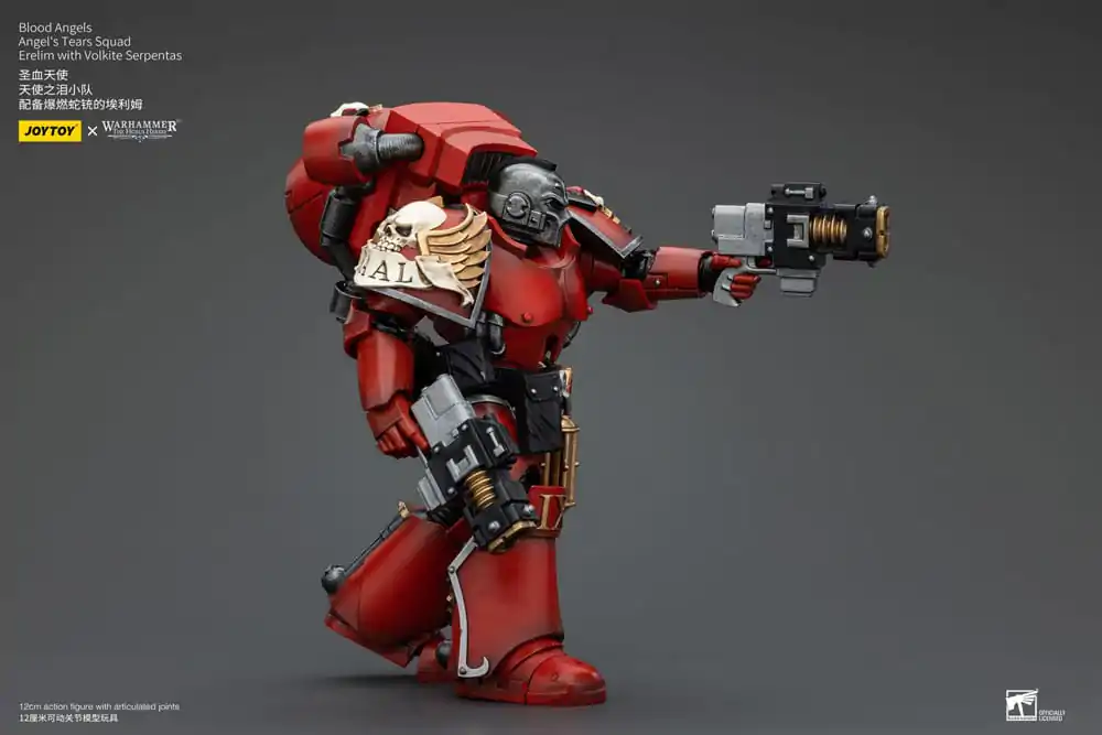 Warhammer The Horus Heresy Action Figure 1/18 Blood Angels Angel's Tears SquadErelim with Volkite Serpentas 12 cm termékfotó