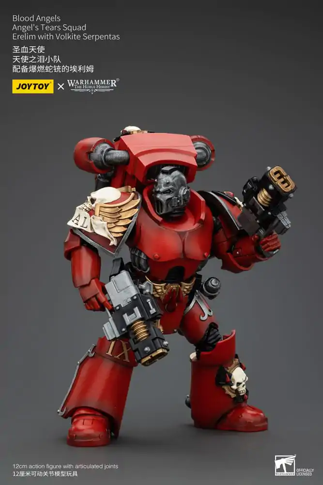 Warhammer The Horus Heresy Action Figure 1/18 Blood Angels Angel's Tears SquadErelim with Volkite Serpentas 12 cm termékfotó