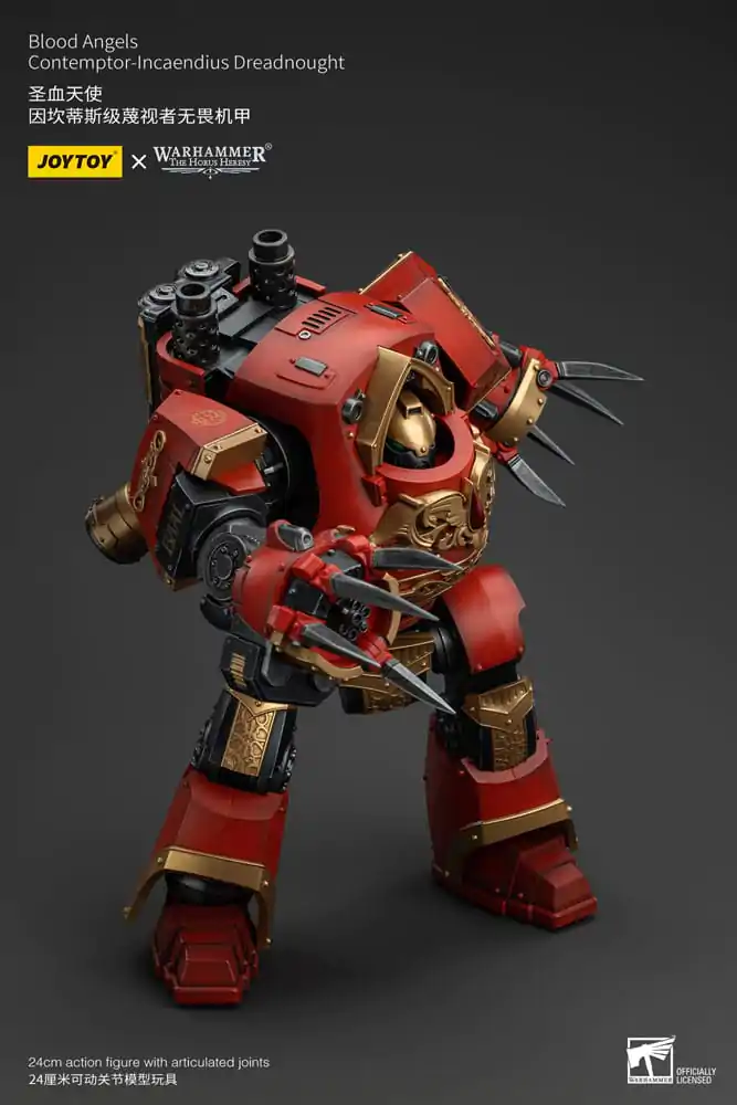 Warhammer The Horus Heresy Action Figure 1/18 Blood Angels Contemptor-Incaendius Dreadnought 24 cm termékfotó