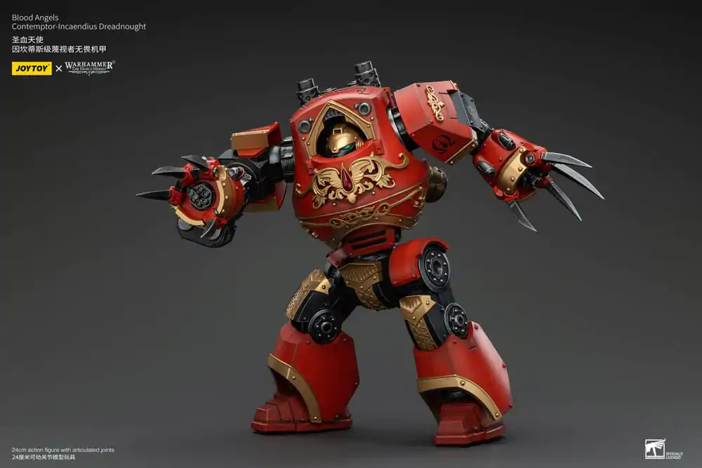 Warhammer The Horus Heresy Action Figure 1/18 Blood Angels Contemptor-Incaendius Dreadnought 24 cm termékfotó