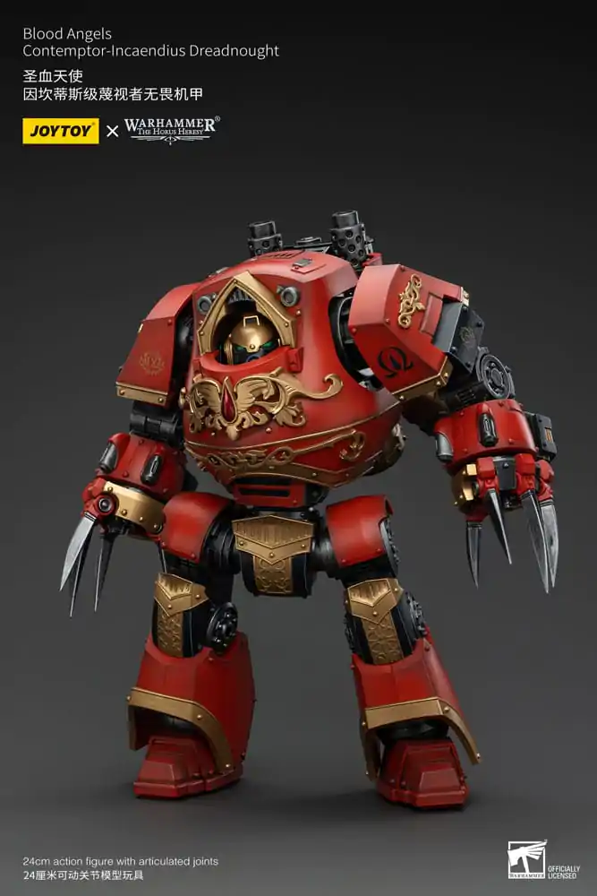 Warhammer The Horus Heresy Action Figure 1/18 Blood Angels Contemptor-Incaendius Dreadnought 24 cm termékfotó