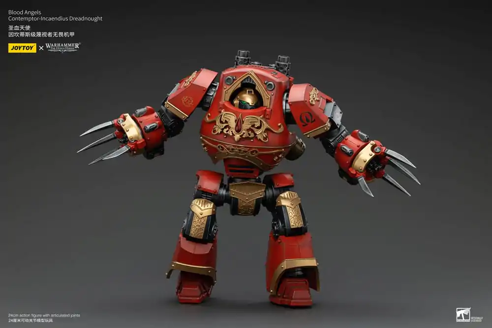 Warhammer The Horus Heresy Action Figure 1/18 Blood Angels Contemptor-Incaendius Dreadnought 24 cm termékfotó