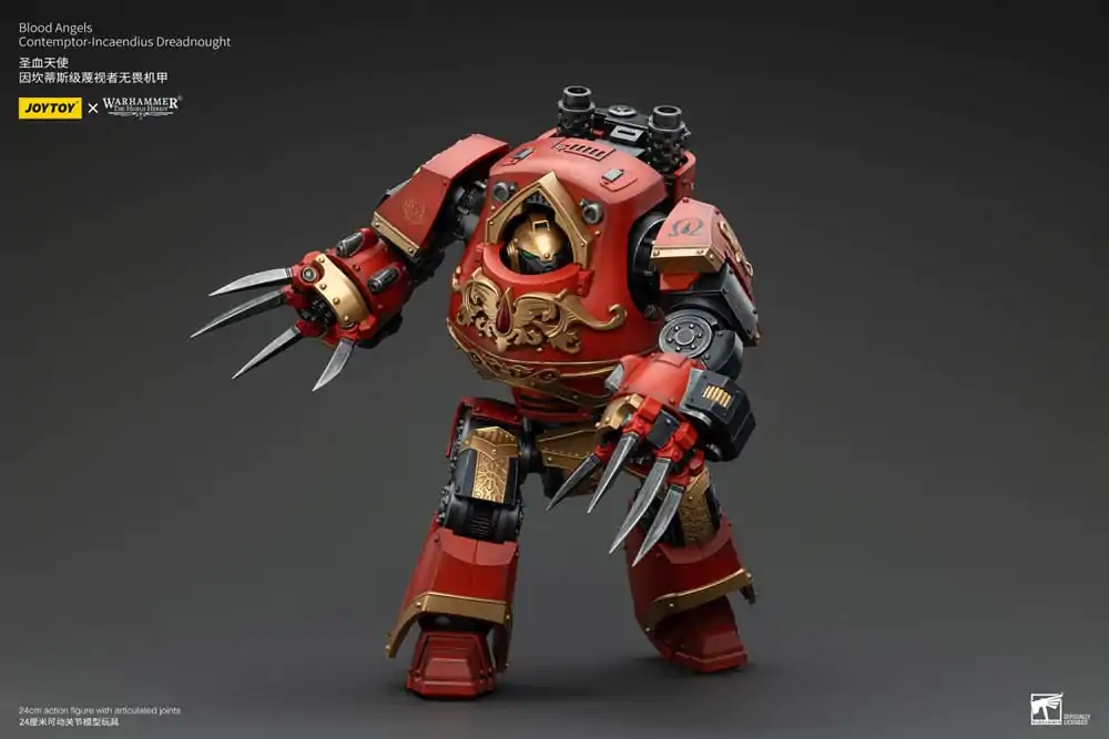 Warhammer The Horus Heresy Action Figure 1/18 Blood Angels Contemptor-Incaendius Dreadnought 24 cm termékfotó