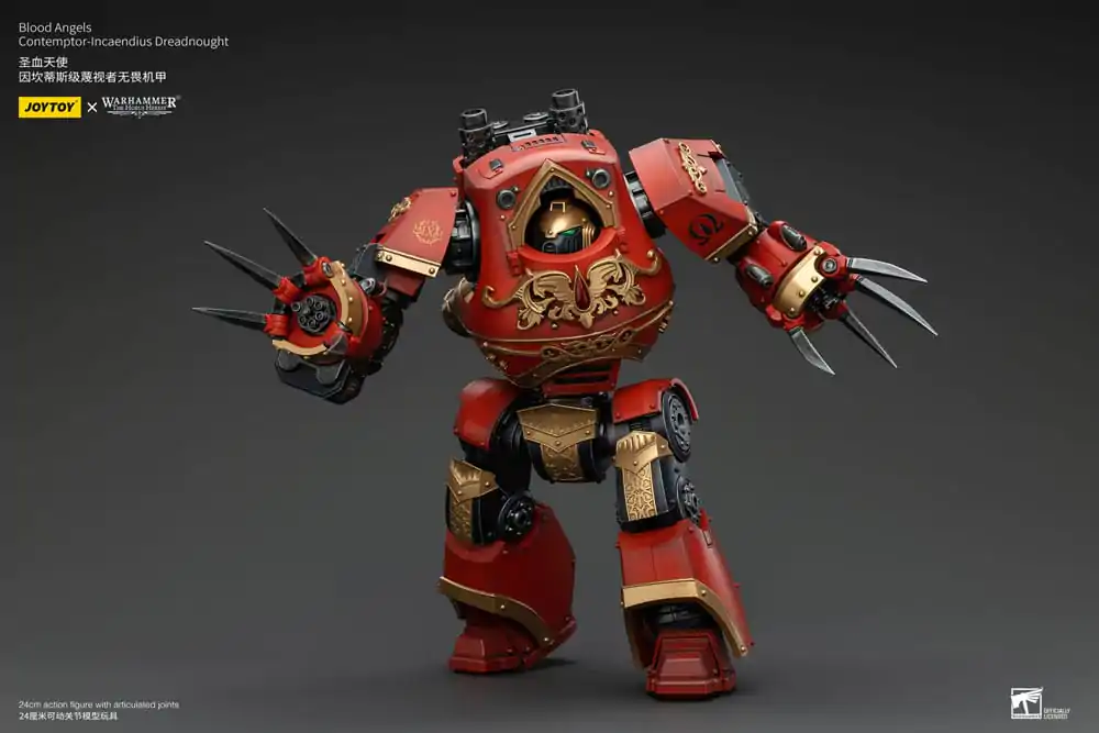 Warhammer The Horus Heresy Action Figure 1/18 Blood Angels Contemptor-Incaendius Dreadnought 24 cm termékfotó