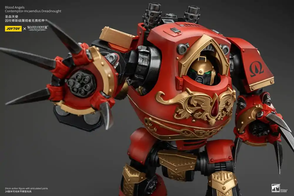 Warhammer The Horus Heresy Action Figure 1/18 Blood Angels Contemptor-Incaendius Dreadnought 24 cm termékfotó