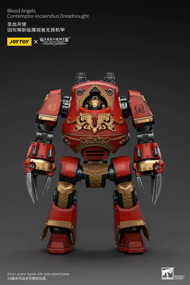 Warhammer The Horus Heresy Action Figure 1/18 Blood Angels Contemptor-Incaendius Dreadnought 24 cm termékfotó