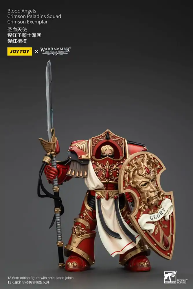 Warhammer The Horus Heresy Action Figure 1/18 Blood Angels Crimson Paladins Squad Crimson Exemplar 14 cm termékfotó