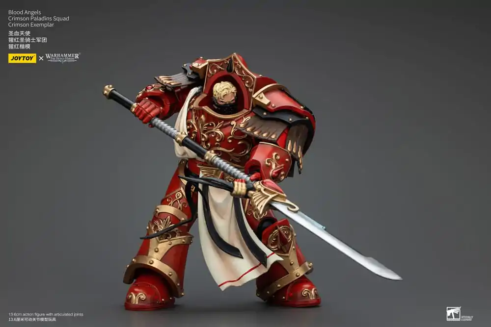 Warhammer The Horus Heresy Action Figure 1/18 Blood Angels Crimson Paladins Squad Crimson Exemplar 14 cm termékfotó