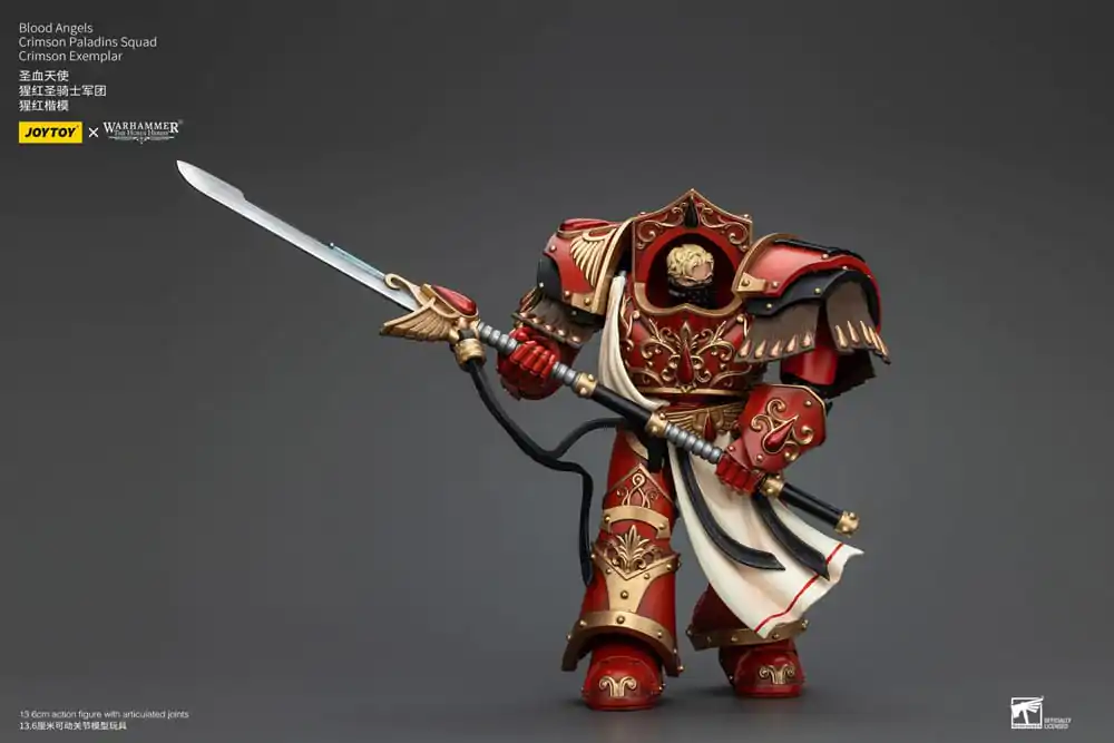 Warhammer The Horus Heresy Action Figure 1/18 Blood Angels Crimson Paladins Squad Crimson Exemplar 14 cm termékfotó