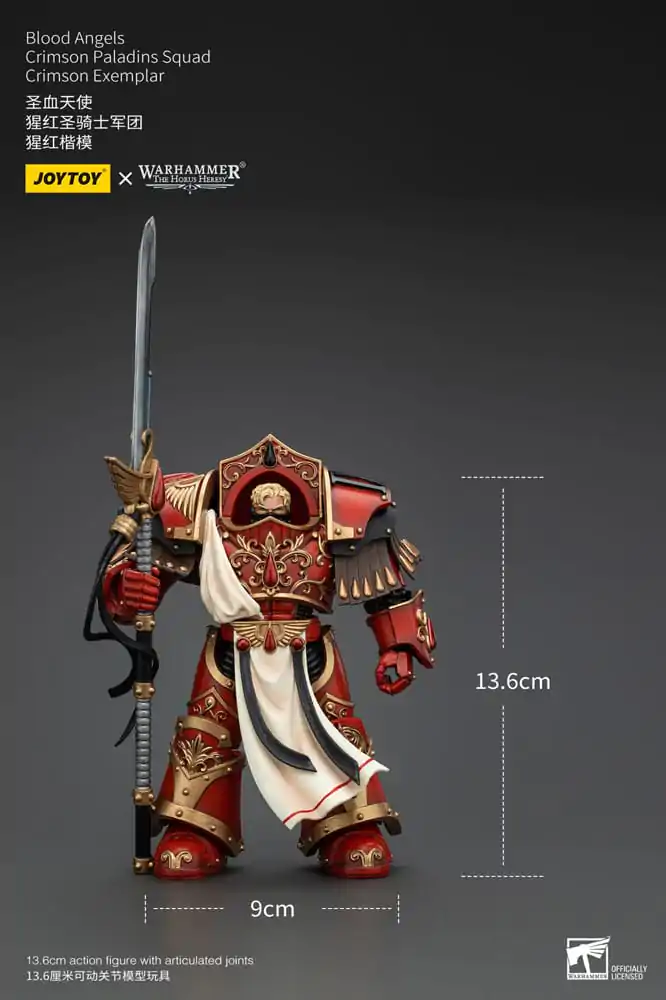 Warhammer The Horus Heresy Action Figure 1/18 Blood Angels Crimson Paladins Squad Crimson Exemplar 14 cm termékfotó