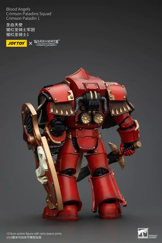 Warhammer The Horus Heresy Action Figure 1/18 Blood Angels Crimson Paladins Squad Crimson Paladin 1 14 cm termékfotó