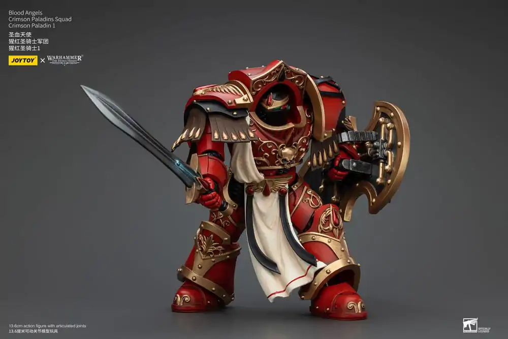 Warhammer The Horus Heresy Action Figure 1/18 Blood Angels Crimson Paladins Squad Crimson Paladin 1 14 cm termékfotó