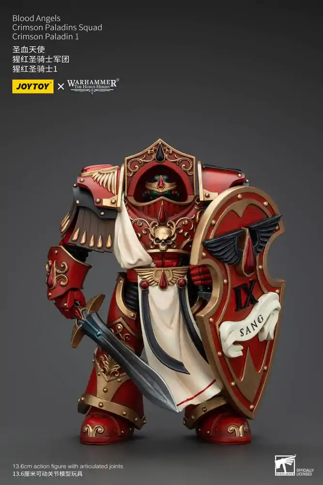 Warhammer The Horus Heresy Action Figure 1/18 Blood Angels Crimson Paladins Squad Crimson Paladin 1 14 cm termékfotó