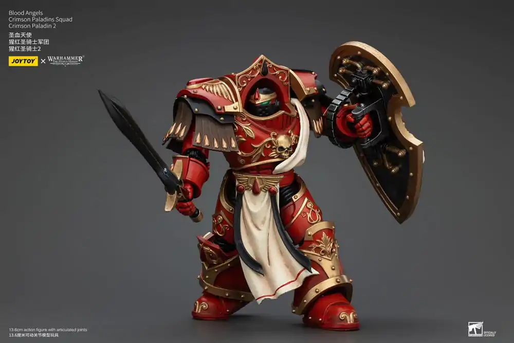 Warhammer The Horus Heresy Action Figure 1/18 Blood Angels Crimson Paladins Squad Crimson Paladin 2 14 cm termékfotó