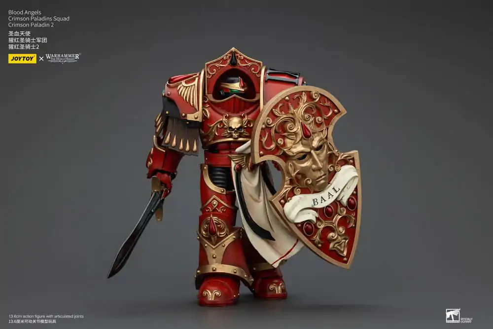 Warhammer The Horus Heresy Action Figure 1/18 Blood Angels Crimson Paladins Squad Crimson Paladin 2 14 cm termékfotó