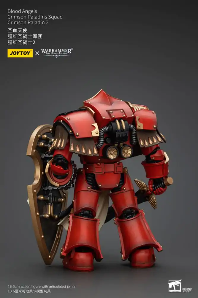 Warhammer The Horus Heresy Action Figure 1/18 Blood Angels Crimson Paladins Squad Crimson Paladin 2 14 cm termékfotó