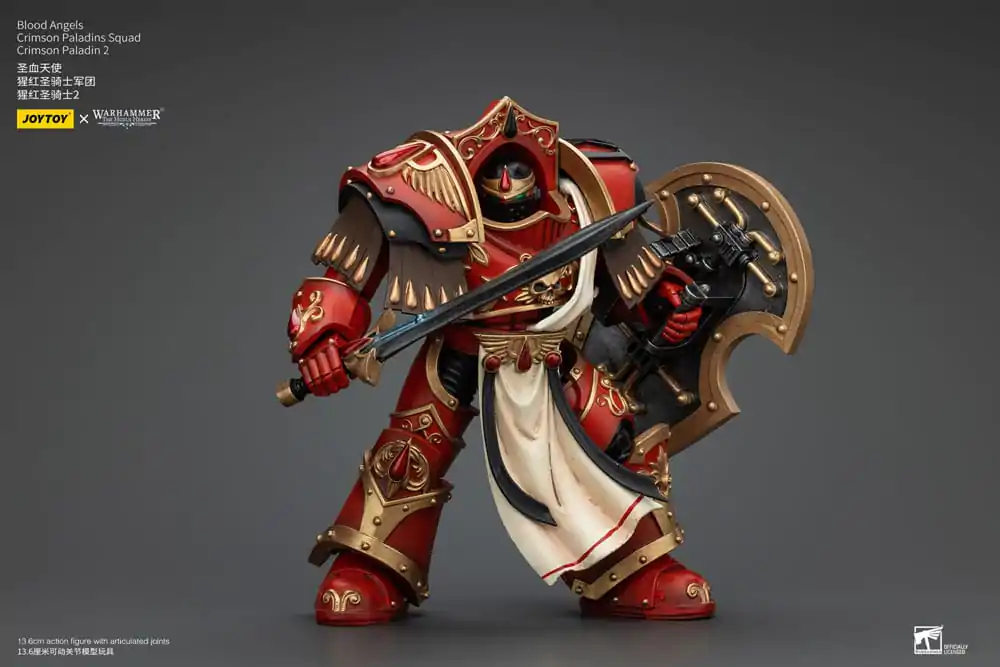 Warhammer The Horus Heresy Action Figure 1/18 Blood Angels Crimson Paladins Squad Crimson Paladin 2 14 cm termékfotó