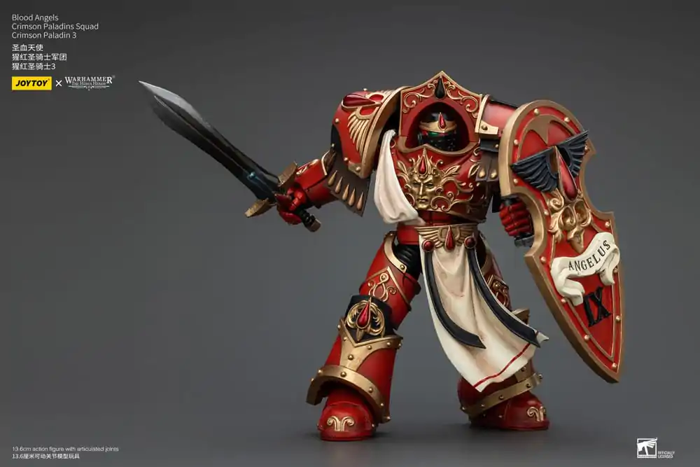 Warhammer The Horus Heresy Action Figure 1/18 Blood Angels Crimson Paladins Squad Crimson Paladin 3 14 cm termékfotó