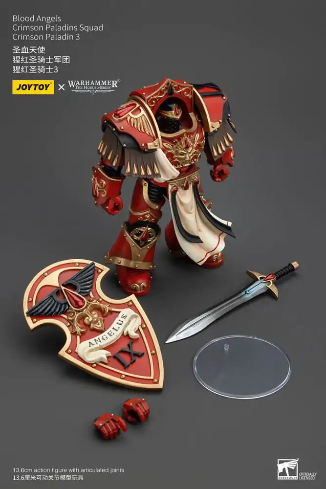 Warhammer The Horus Heresy Action Figure 1/18 Blood Angels Crimson Paladins Squad Crimson Paladin 3 14 cm termékfotó