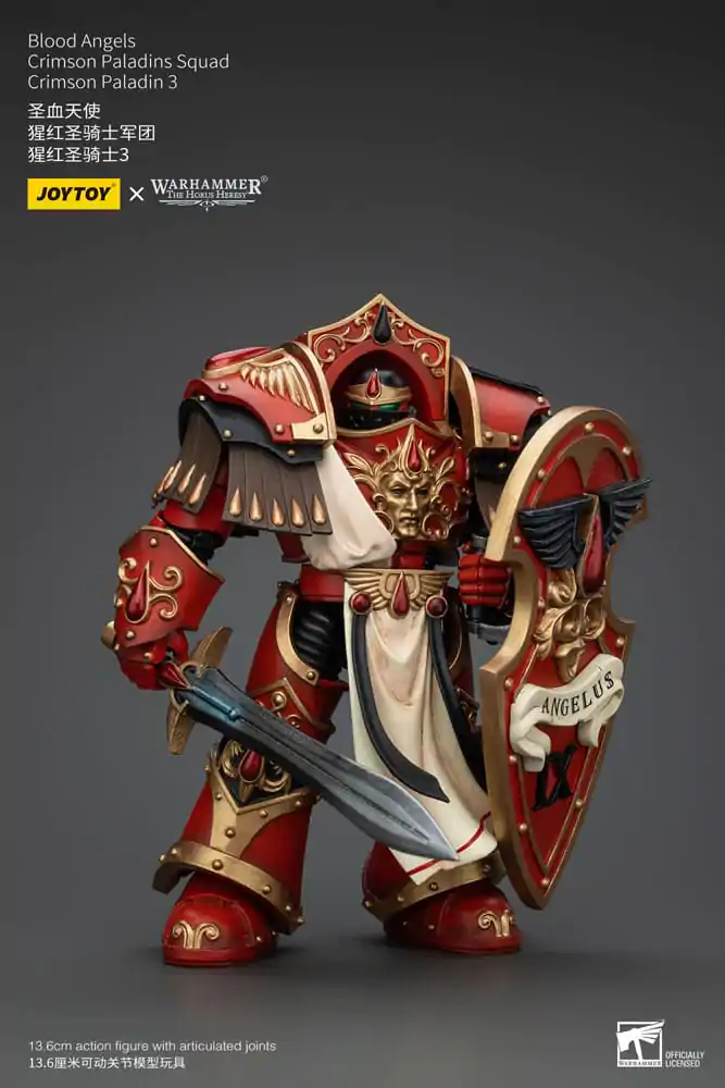 Warhammer The Horus Heresy Action Figure 1/18 Blood Angels Crimson Paladins Squad Crimson Paladin 3 14 cm termékfotó