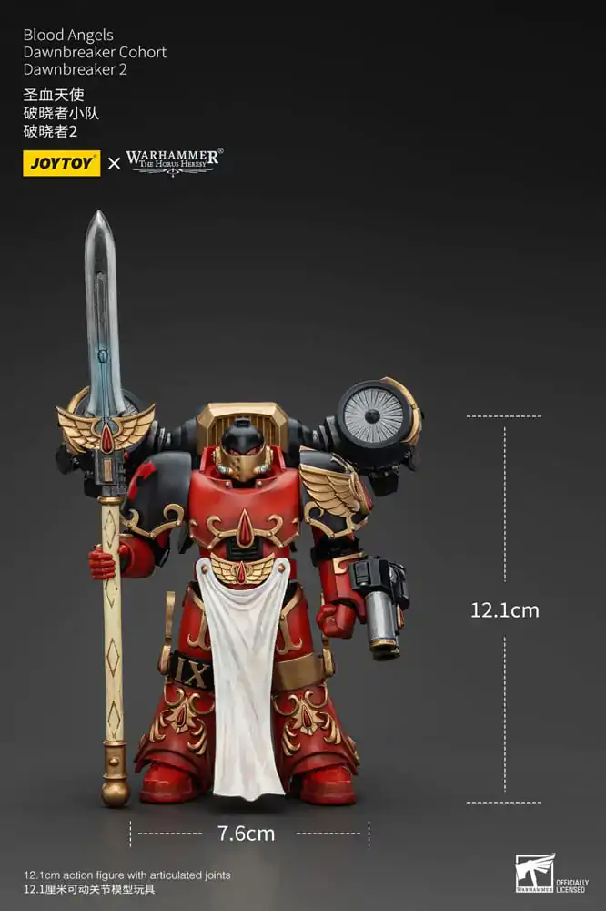 Warhammer The Horus Heresy Action Figure 1/18 Blood Angels Dawnbreaker Cohort Dawnbreaker 2 13 cm termékfotó