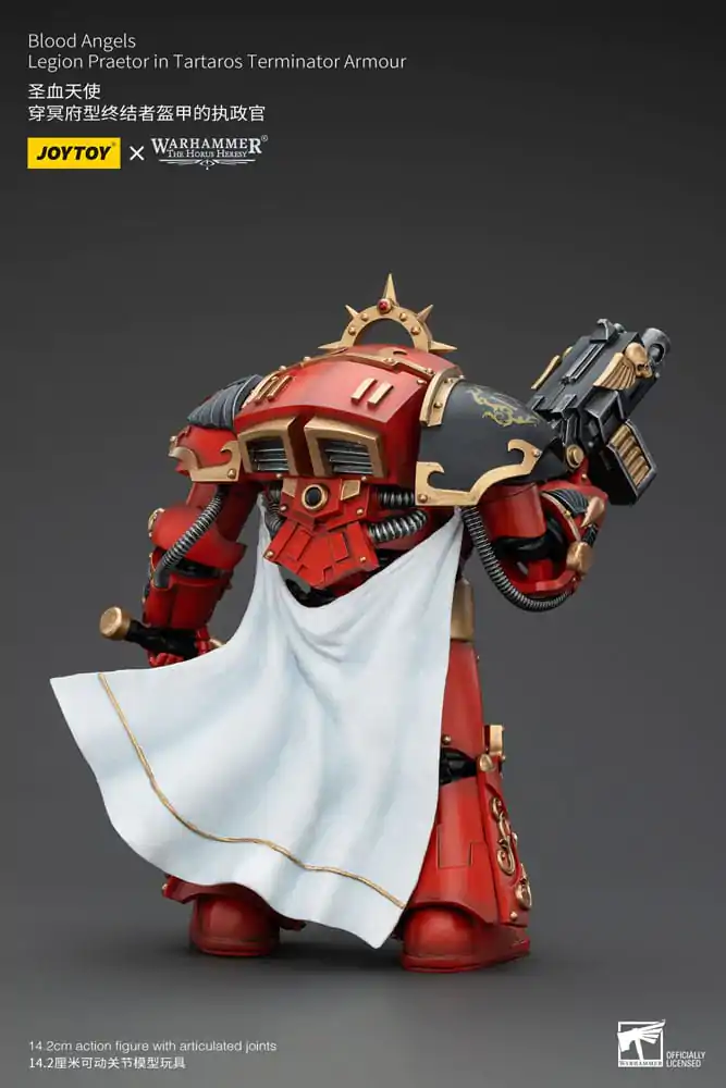 Warhammer The Horus Heresy Action Figure 1/18 Blood Angels Legion Praetor in Tartaros Terminator Armour 14 cm termékfotó