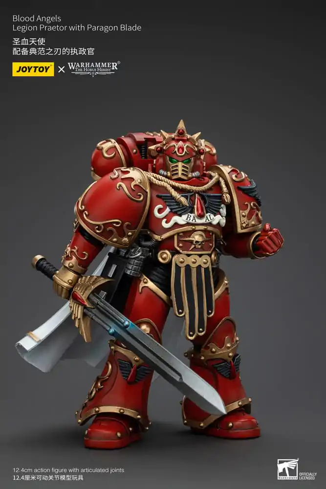 Warhammer The Horus Heresy Action Figure 1/18 Blood Angels Legion Praetor with Paragon Blade 13 cm termékfotó