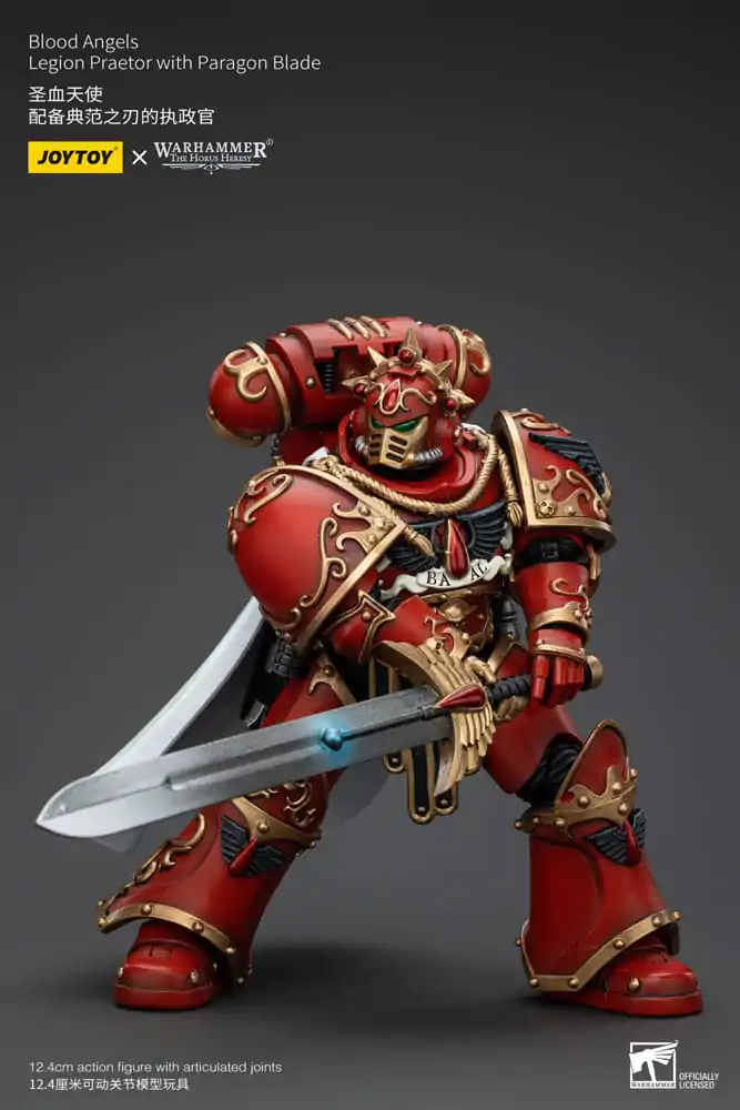 Warhammer The Horus Heresy Action Figure 1/18 Blood Angels Legion Praetor with Paragon Blade 13 cm termékfotó