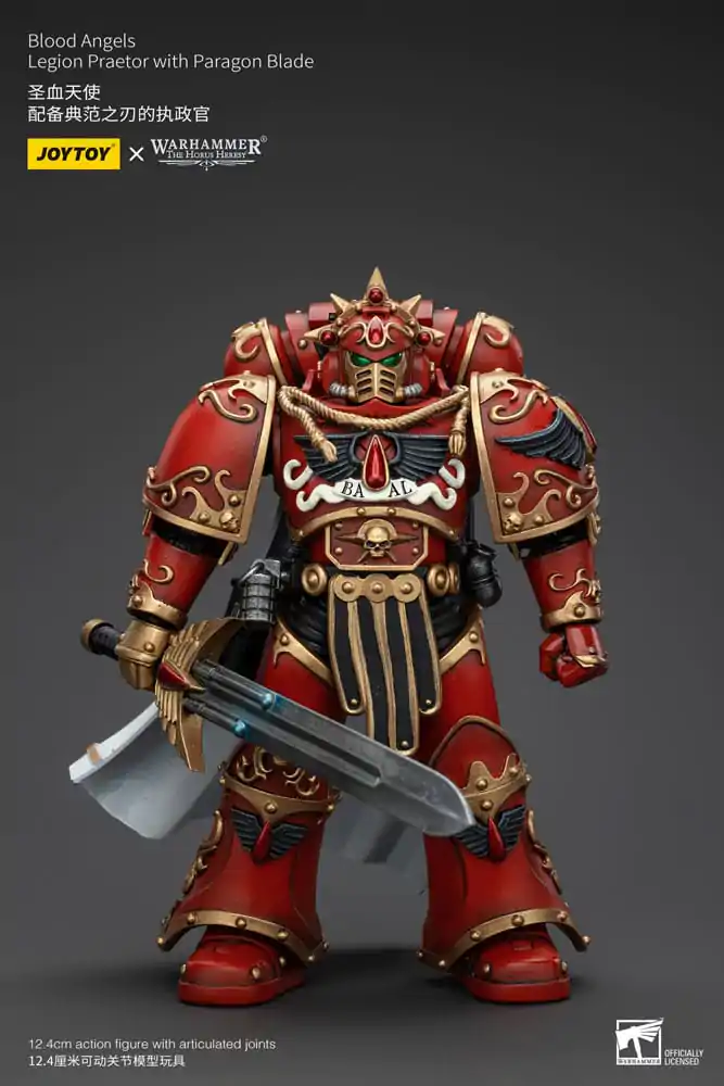 Warhammer The Horus Heresy Action Figure 1/18 Blood Angels Legion Praetor with Paragon Blade 13 cm termékfotó