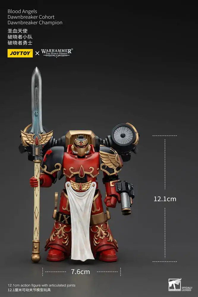 Warhammer The Horus Heresy Action Figure 1/18 Blood Angels Raldoron First Captain of the Blood Angels 13 cm termékfotó