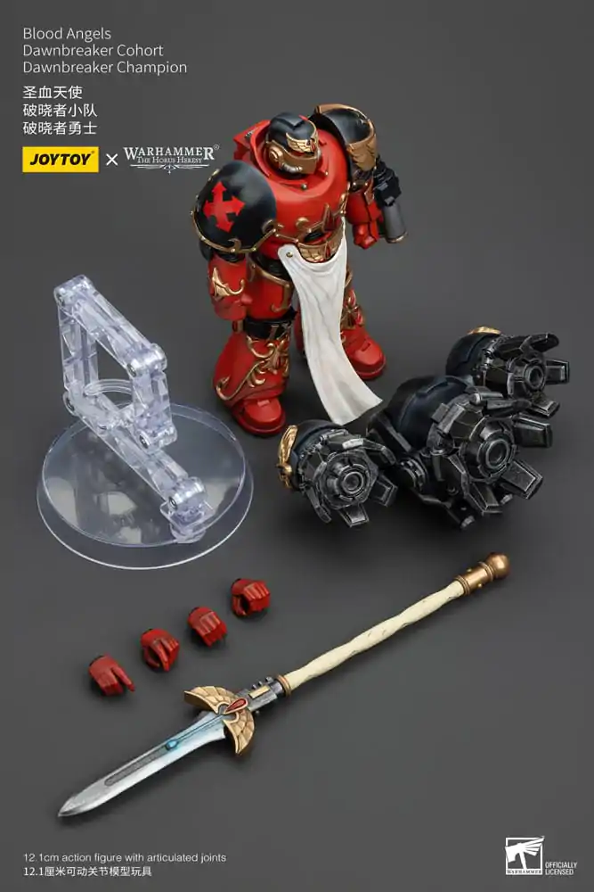 Warhammer The Horus Heresy Action Figure 1/18 Blood Angels Raldoron First Captain of the Blood Angels 13 cm termékfotó