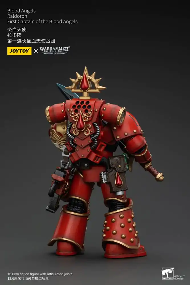 Warhammer The Horus Heresy Action Figure 1/18 Blood Angels Raldoron First Captain of the Blood Angels 13 cm termékfotó