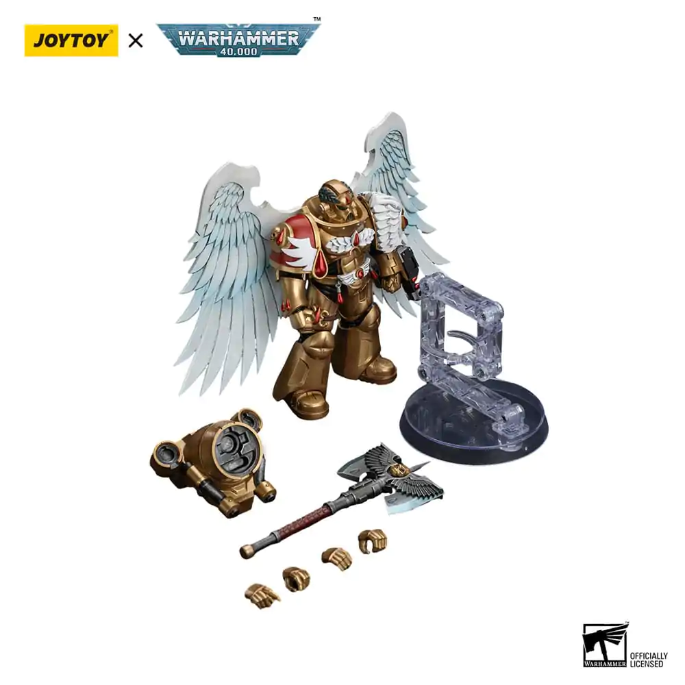 Warhammer The Horus Heresy Action Figure 1/18 Blood Angels Sanguinary Guard with Encarmine Axe 12 cm termékfotó