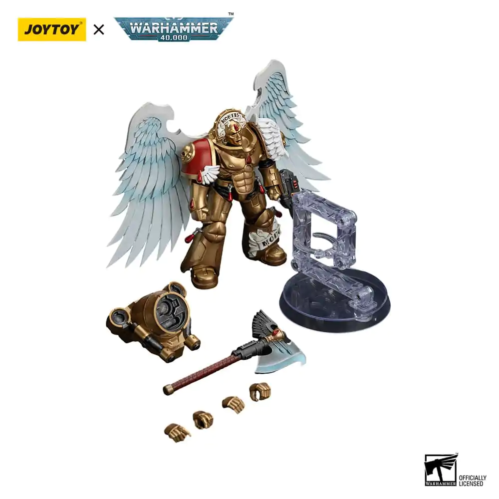 Warhammer The Horus Heresy Action Figure 1/18 Blood Angels Sanguinary Guard with Encarmine Axe and Inferno Pistol 12 cm termékfotó