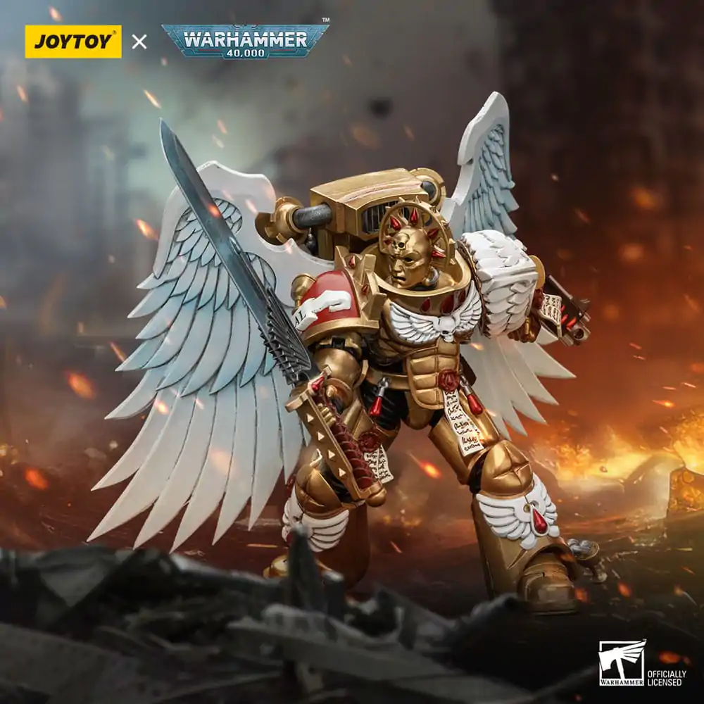 Warhammer The Horus Heresy Action Figure 1/18 Blood Angels Sanguinary Guard with Encarmine Sword 1 12 cm termékfotó