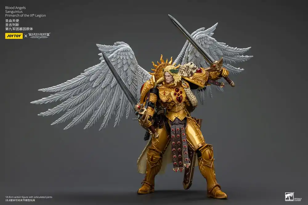 Warhammer The Horus Heresy Action Figure 1/18 Blood Angels Sanguinius Primarch of the IXth Legion 19 cm termékfotó