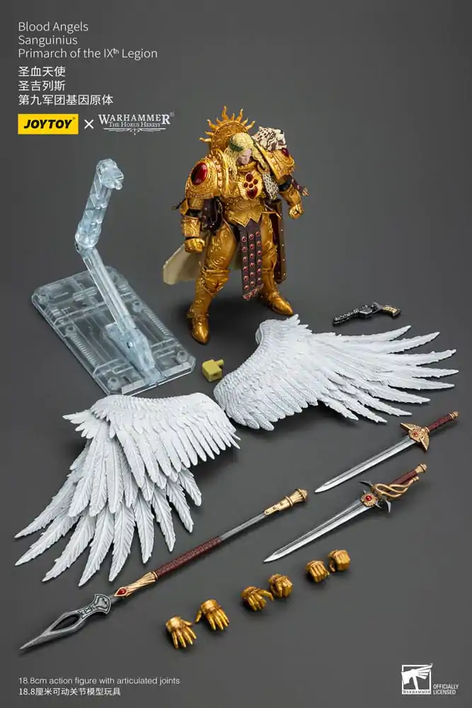 Warhammer The Horus Heresy Action Figure 1/18 Blood Angels Sanguinius Primarch of the IXth Legion 19 cm termékfotó