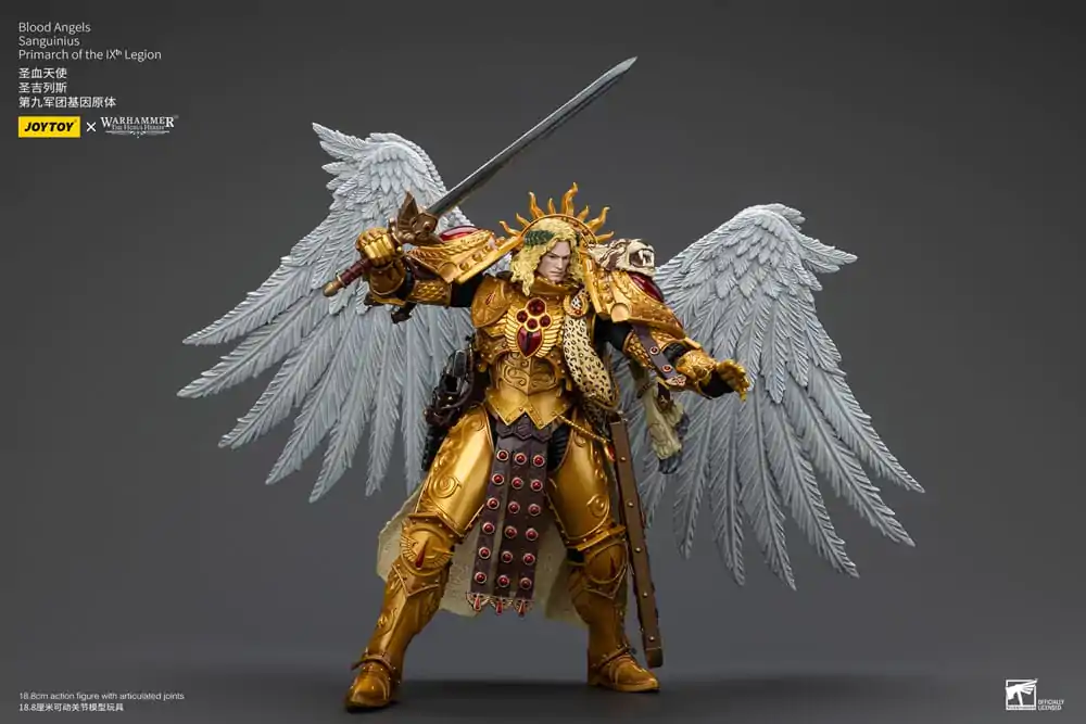 Warhammer The Horus Heresy Action Figure 1/18 Blood Angels Sanguinius Primarch of the IXth Legion 19 cm termékfotó