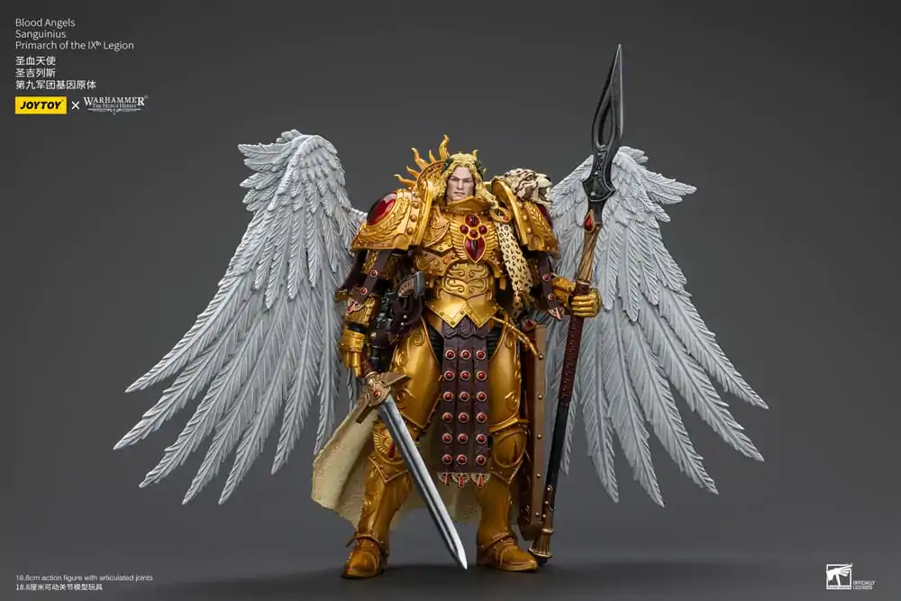 Warhammer The Horus Heresy Action Figure 1/18 Blood Angels Sanguinius Primarch of the IXth Legion 19 cm termékfotó