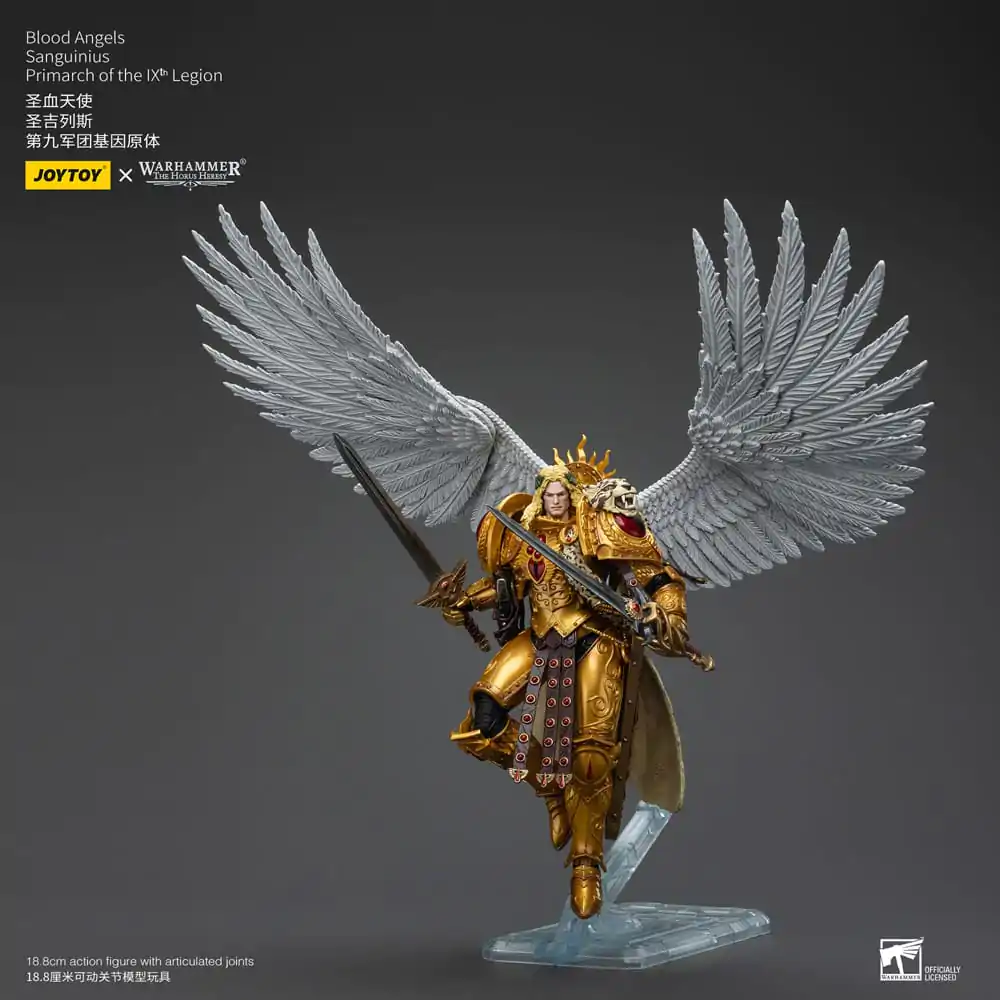 Warhammer The Horus Heresy Action Figure 1/18 Blood Angels Sanguinius Primarch of the IXth Legion 19 cm termékfotó