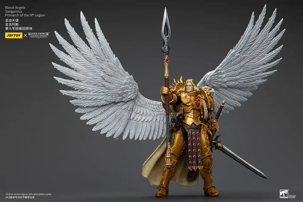 Warhammer The Horus Heresy Action Figure 1/18 Blood Angels Sanguinius Primarch of the IXth Legion 19 cm termékfotó