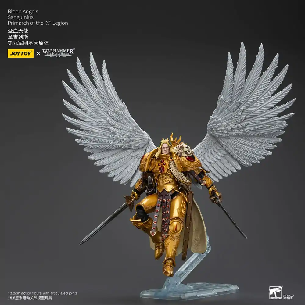 Warhammer The Horus Heresy Action Figure 1/18 Blood Angels Sanguinius Primarch of the IXth Legion 19 cm termékfotó