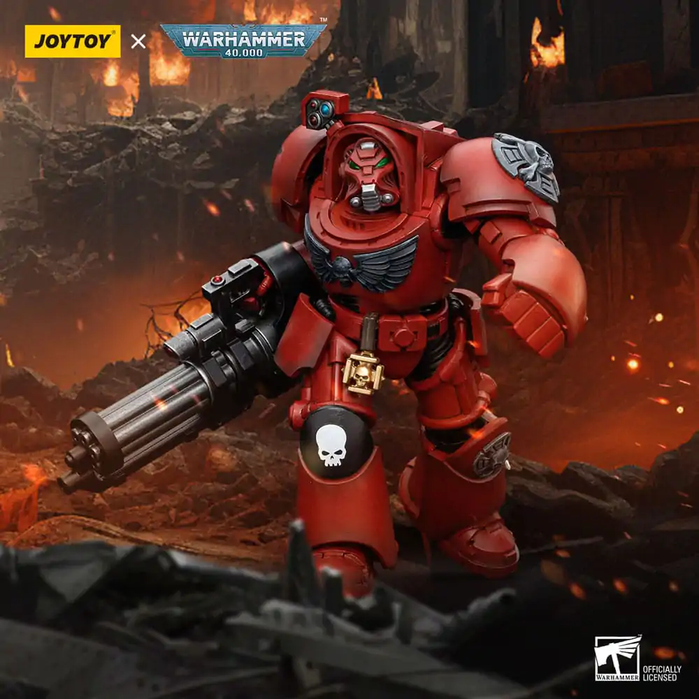 Warhammer The Horus Heresy Action Figure 1/18 Blood Angels Terminator Squad Terminator with Assault Cannon 14 cm termékfotó