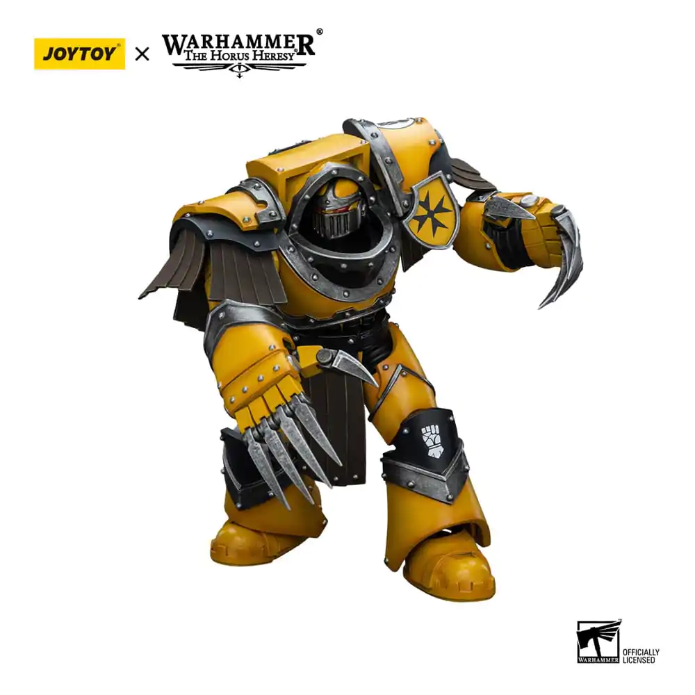 Warhammer The Horus Heresy Action Figure 1/18 Imperial Fists Legion Cataphractii Terminator Squad Legion Cataphractii with Lightning Claws 12 cm product photo