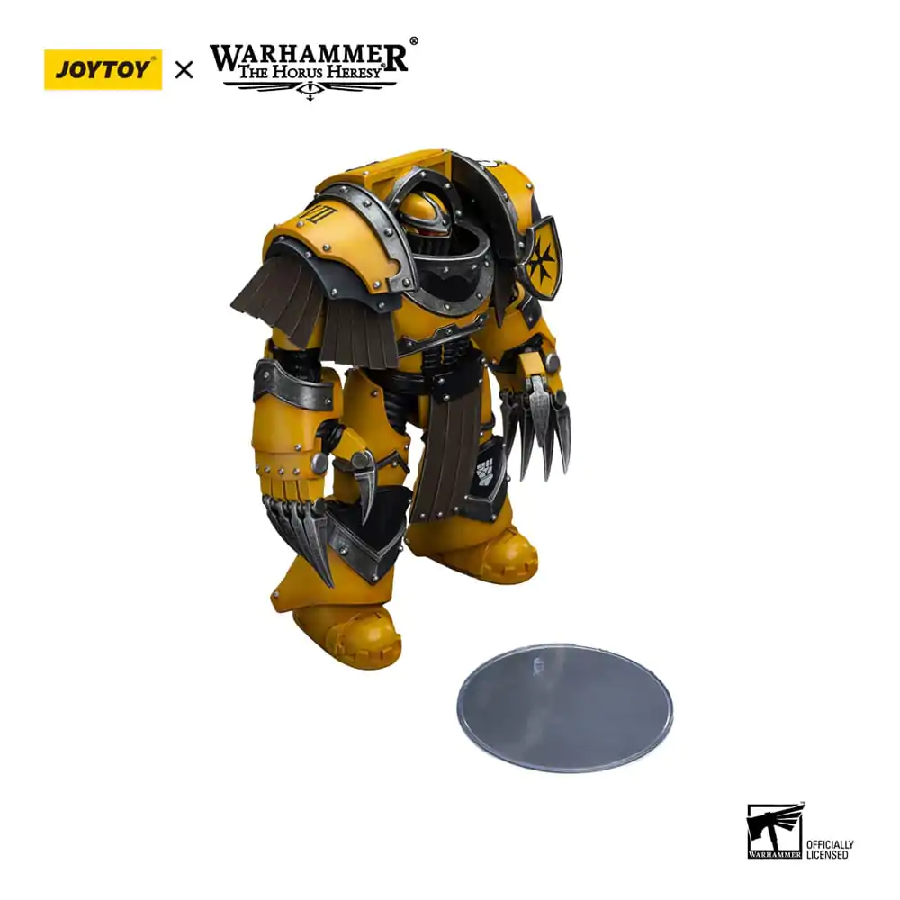 Warhammer The Horus Heresy Action Figure 1/18 Imperial Fists Legion Cataphractii Terminator Squad Legion Cataphractii with Lightning Claws 12 cm product photo