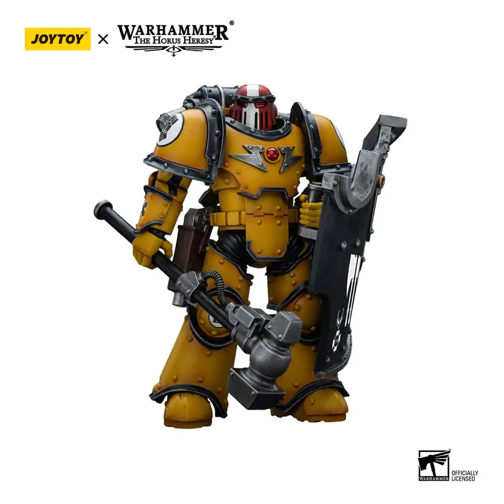 Warhammer The Horus Heresy Action Figure 1/18 Imperial Fists Legion MkIII Breacher Squad Sergeant with Thunder Hammer 12 cm product photo